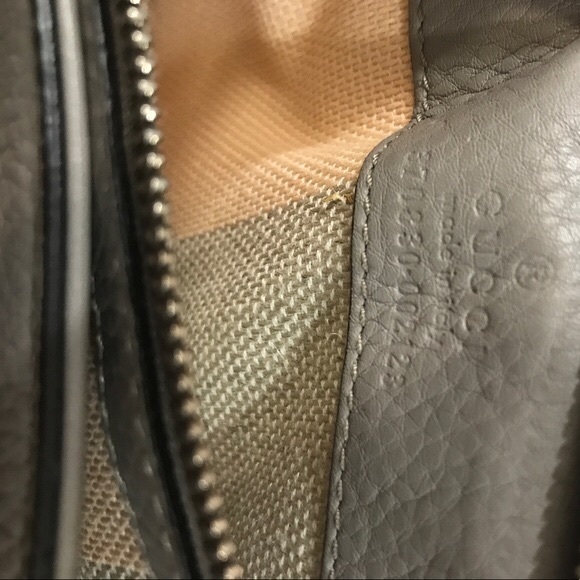 Gucci Grey Daily Tote w/Bamboo & Horsebit Details - Picture 6 of 8